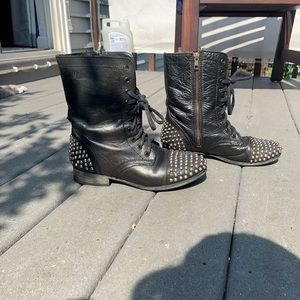 Steve Madden Studded Combat Boots